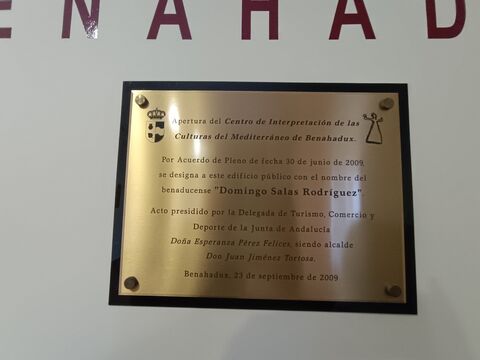 Centro de Interpretación de las Culturas del Mediterráneo - Domingo Salas Rodríguez -