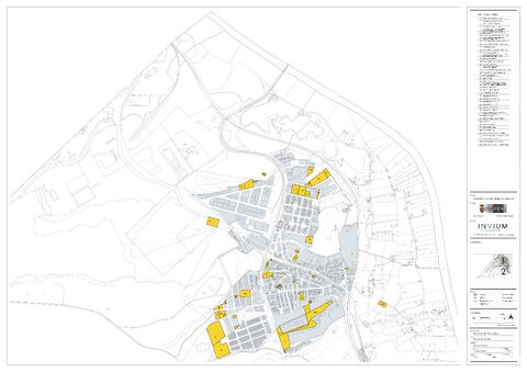 Plano general de terrenos urbanos y urbanizables 1